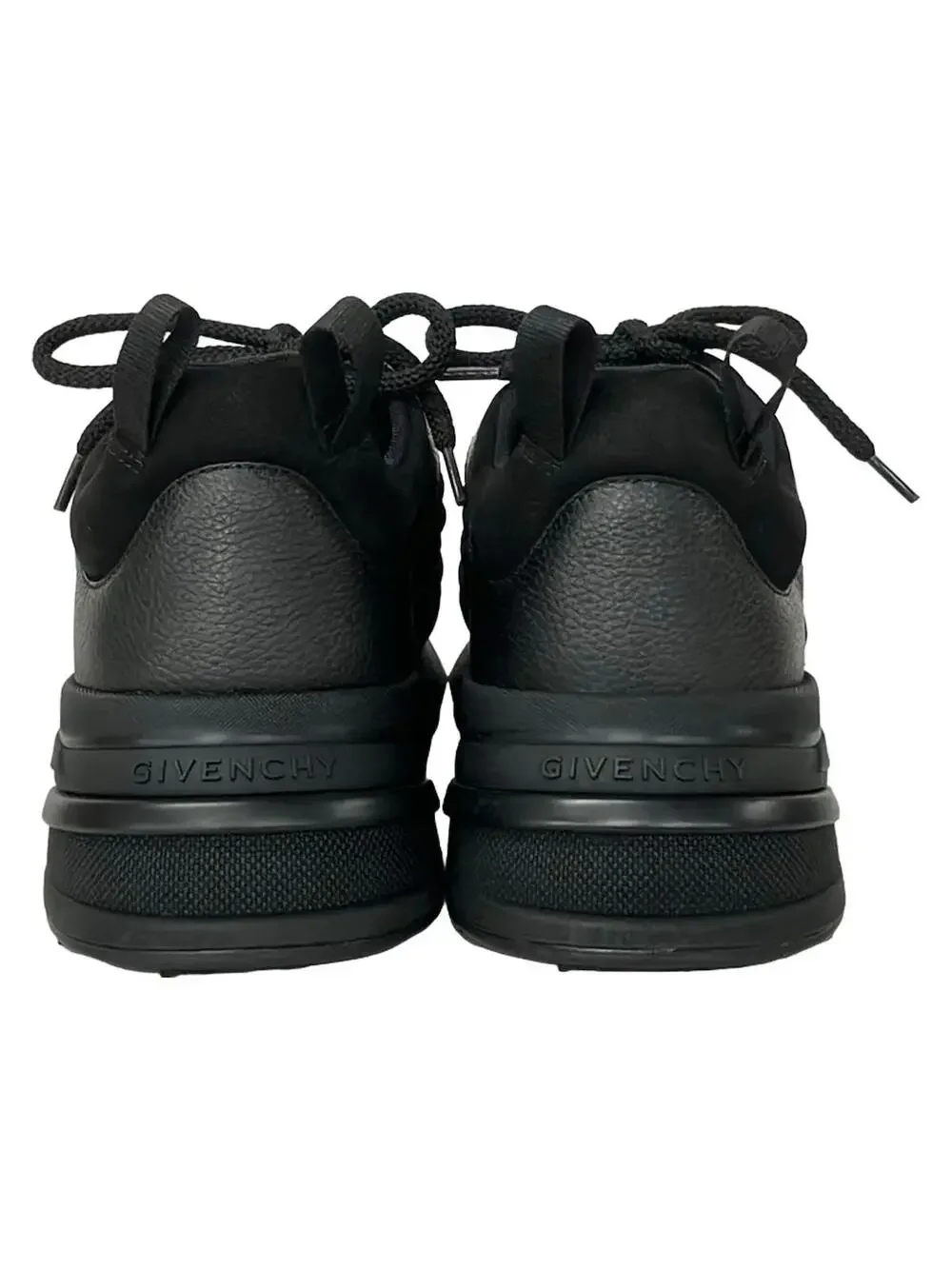 Givenchy Black Polyester Leather Men's #295555G64B